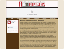 Tablet Screenshot of ffministries.org